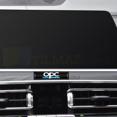 Opel Opc Logo Kapı Kolu Torpido Konsol Ayna Damla Silikon Araba Oto Sticker Etiket Yapıştırma