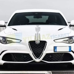 Alfa Romeo Ön Kaput Şerit Oto Sticker Etiket Giulietta 159 156