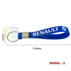 Renault Logo Arma Amblem Silikon Metal Anahtarlık 1 Adet Yüksek Kalite