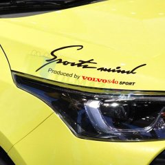Kişiye Özel Sport Mind Kaput Far Oto Sticker Etiket 30Cm Renault Opel Kia Ford Bmw Audi Tüm Araçlara