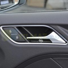 Opel Logo Arma Amblem Kapı Kolu Direksiyon Ayna Damla Silikon Etiket 3D Sticker 1 Çift