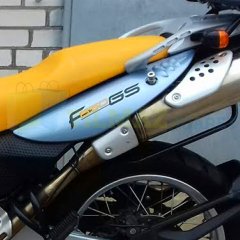 Bmw F650 GS Motosiklet Araba Oto Etiket Çıkartma Motor 2 Ad