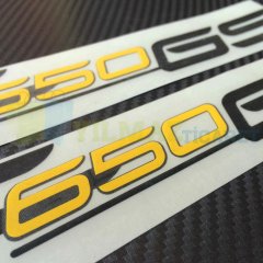 Bmw F650 GS Motosiklet Araba Oto Etiket Çıkartma Motor 2 Ad