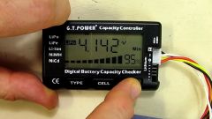 Dijital Pil Kapasite Kontrol Cihazı Lipo Li-Ion NiCd NiMH Batarya Voltaj Test Ölçer