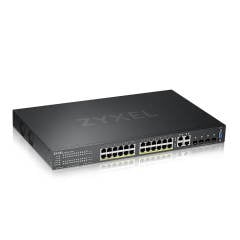 GS2220-28HP 24-port GbE L2 PoE Switch with GbE Uplink