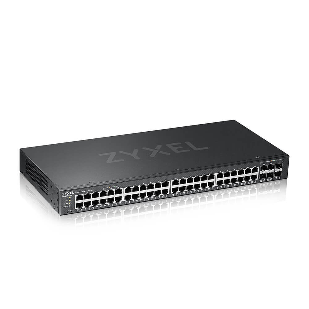 GS2220-50 48-port GbE L2 Switch with GbE Uplink