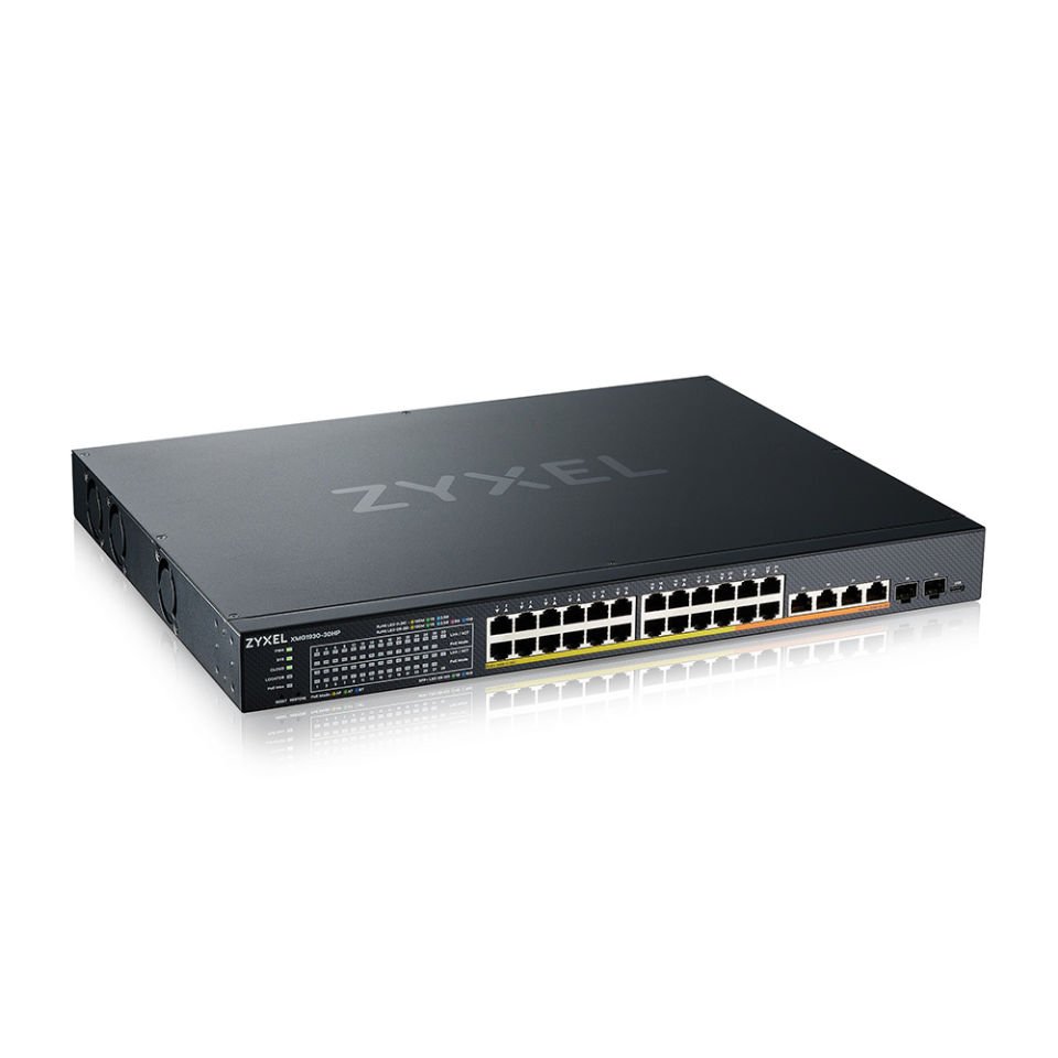 Zyxel XMG1930-30HP 6 Port 10G -24 Port 2.5G Multi-Gig Lite L3 Akıllı Yönetimli POE+/POE++ Switch