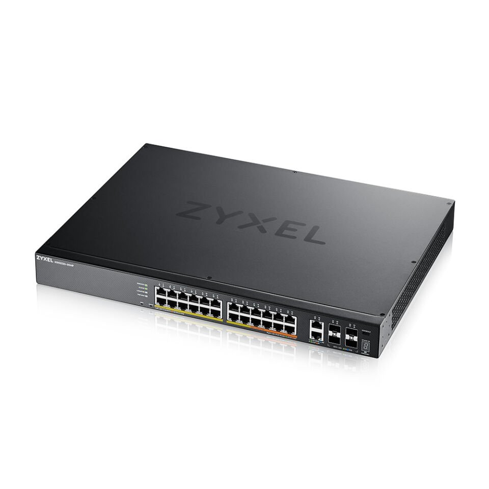 Xgs2220-30 L3 Access Switch, 24x1G RJ45 2x10mG RJ45, 4x10G SFP+ Uplink, incl. 1 yr NebulaFlex Pro