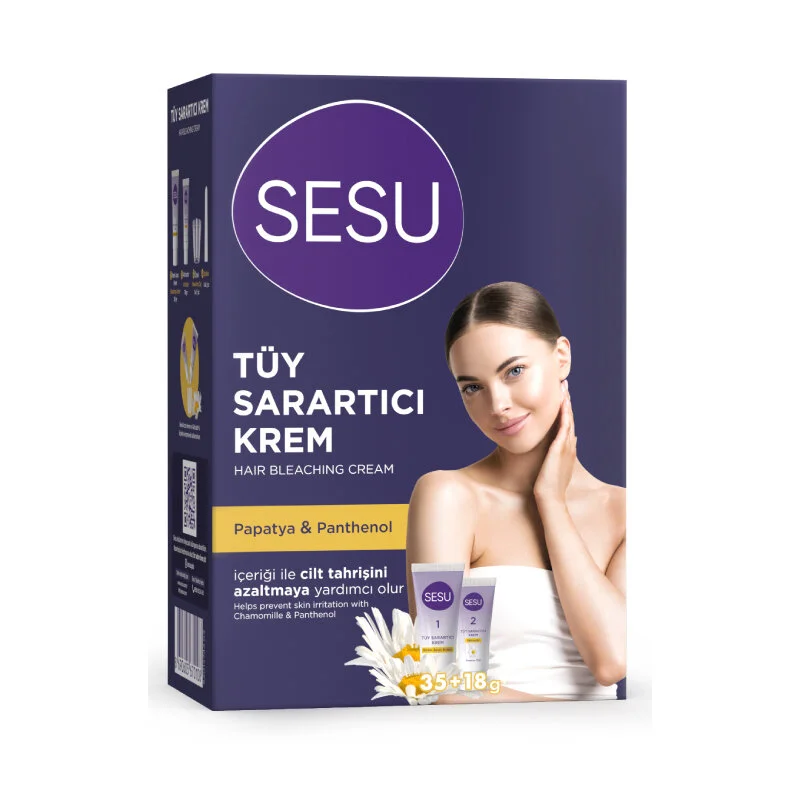 Sesu Tüy Sarartıcı Krem 35 gr + 18 gr