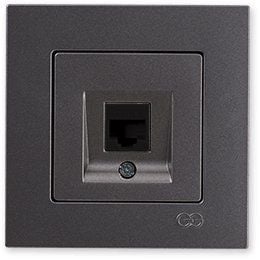 Eqona Tekli Data Prizi (RJ45 Cat6), Füme