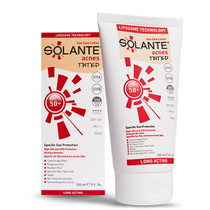 Solante acnes tinted SPF 50+ Losyon