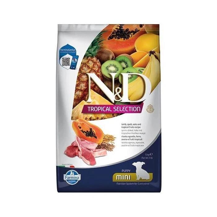 N&D Tropical Selection Kuzu Etli Mini Puppy Yavru Köpek Maması 5 Kg