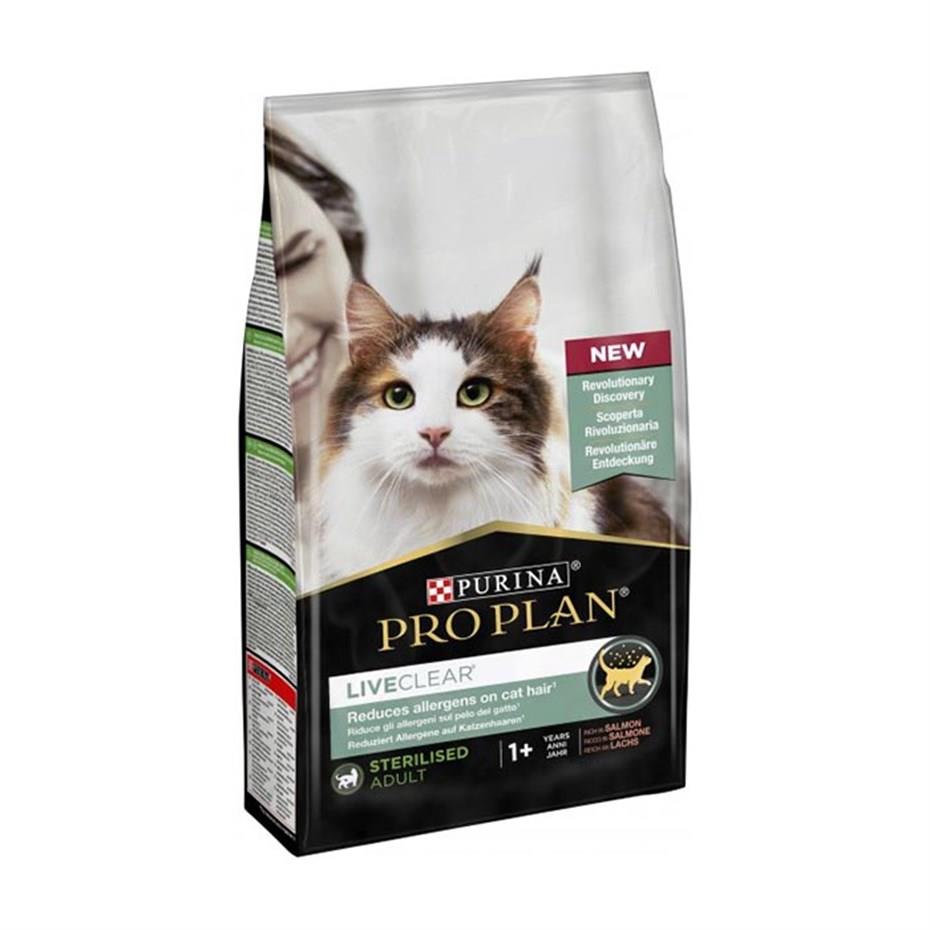 ProPlan LiveClear Kısırlaştırılmış Kediler için Somonlu Kedi Maması 1,4 Kg