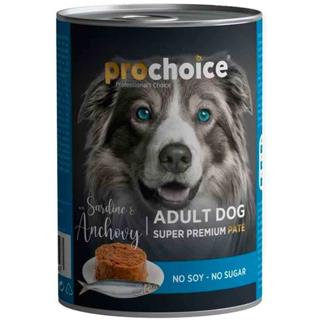 ProChoice Sardalya ve Hamsi Etli Ezme Yetişkin Köpek Konservesi 400gr