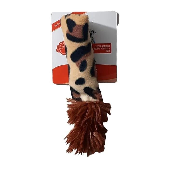 POLO CATNİPLİ TÜYLÜ LEOPAR MİNDER OYUNCAK
