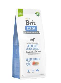 Brit Care Digest & Relax Tavuklu Larva Proteinli Büyük Irk Yetişkin Köpek Maması 12kg