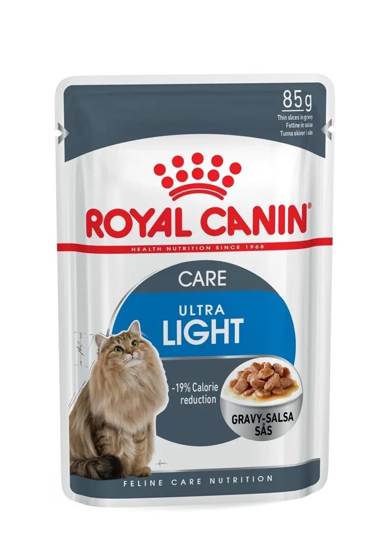 Royal Canin Ultra Light Gravy Pouch Diyet Kedi Maması 85 Gr