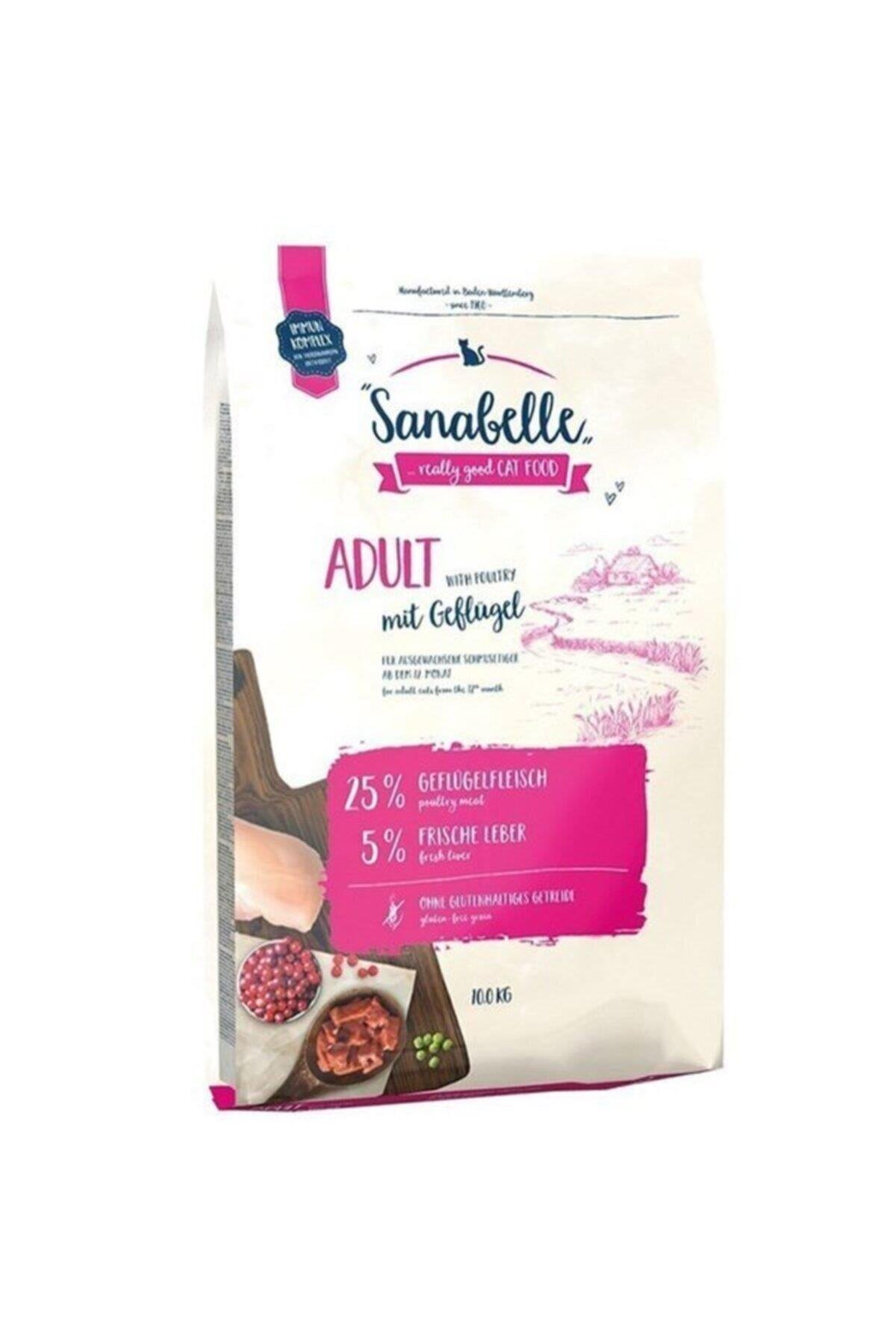 Sanabelle Kümes Hayvanlı Yetişkin Kedi Maması 10 Kg