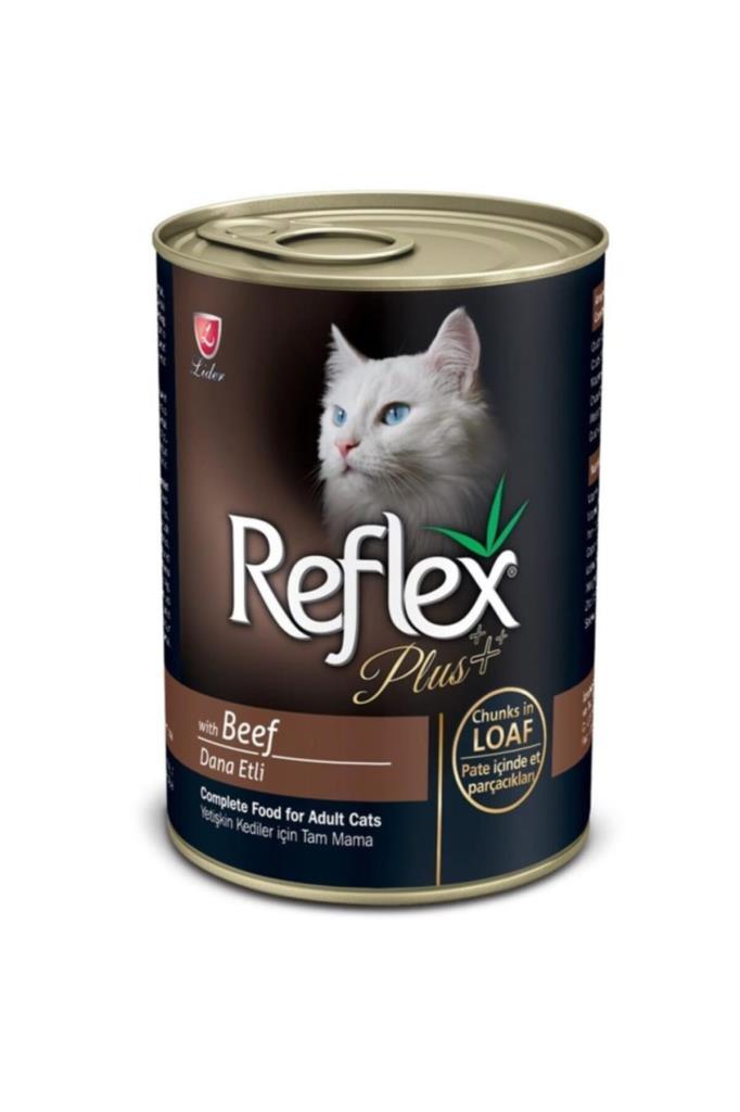 RFK-50 REFLEX KEDİ KONSERVE BİFTEK CHUNKS IN LOAF 400 GR
