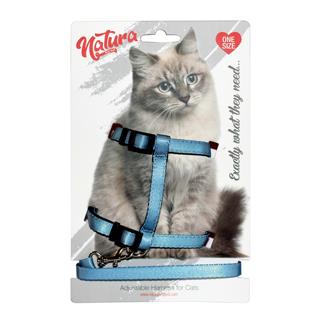NATURA ADULT CAT HARNESS MAVİ