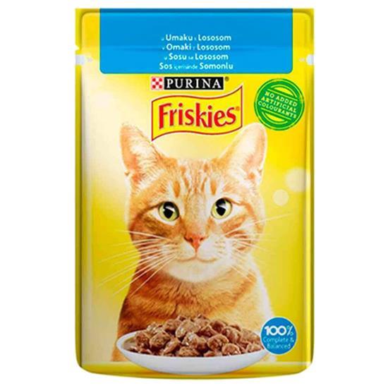 Friskies Pouch Somonlu Yaş Kedi Maması 85 Gr
