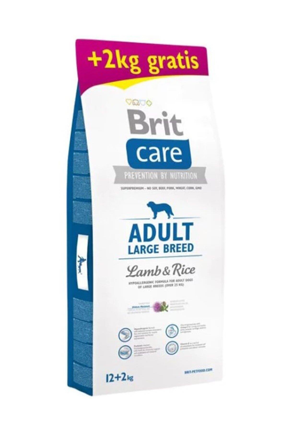 Brit Care Hypo-Allergenic Kuzulu Büyük Irk Yetişkin Köpek Maması 12kg + 2kg