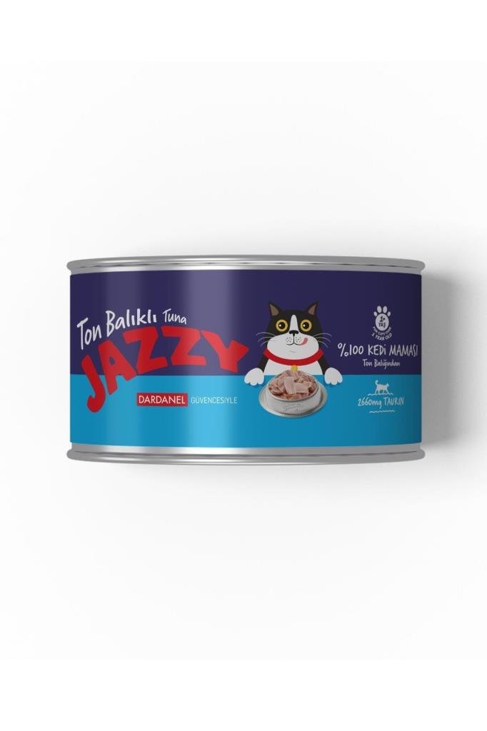 DARDANEL JAZZY TON BALIKLI YETİŞKİN KEDİ KONSERVESİ
