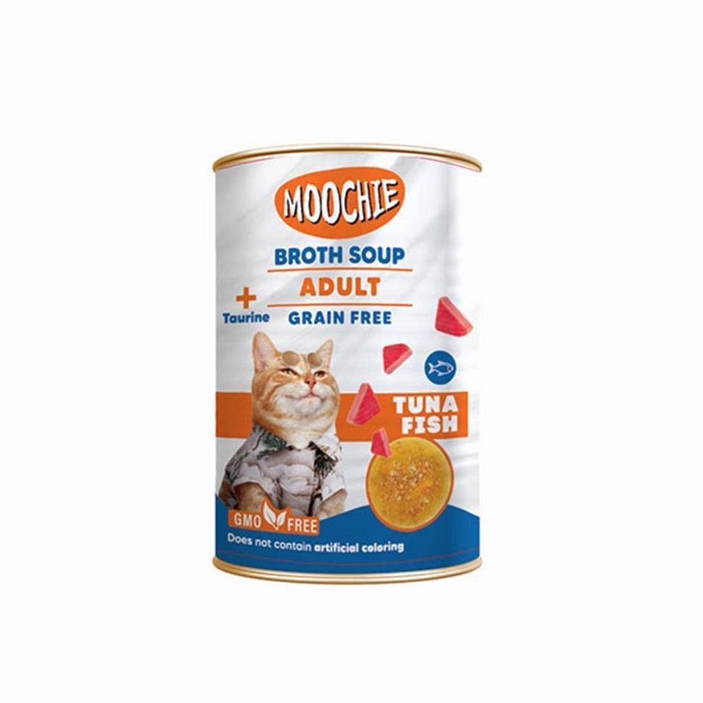 Moochie Et Suyu İçerisinde Ton Balıklı Çorba Yetişkin Kedi Ödülü 135 ml
