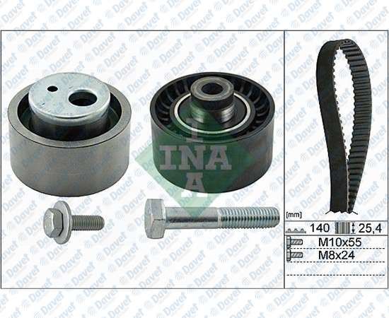 EKSANTRIK KITI 140 DIS PARTNER BERLINGO SCUDO 1.9 D DW8 DW8B