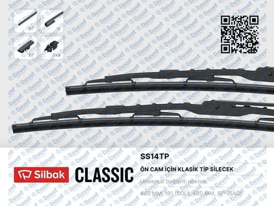 SILECEK SUPURGESI 480MM UNUVERSAL ISUZU NPR- J9 YM SS14TP