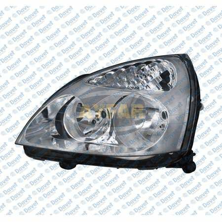 FAR SOL CLIO 01>09 MOTORLU KROM CERCEVELI