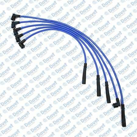 BUJI KABLOSU TAKIM MAVI SILIKON 7MM MAZDA 626 III 1.8 - 2.0012V FE/F2/F8 LPG`LI ARACLARA OZEL