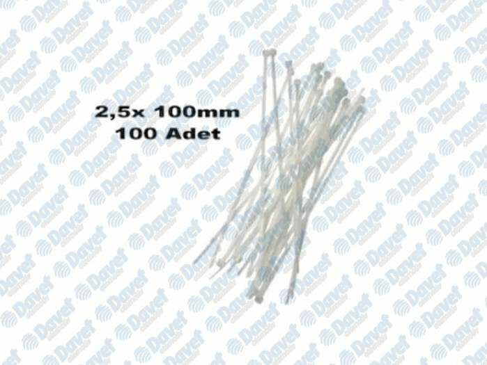 CIRT KELEPCE 2.5MM 10CM.BEYAZ ####