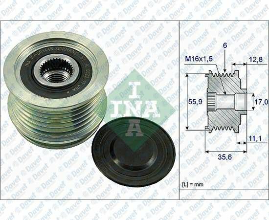 ALTERNATOR KASNAGI A4-A6 1.8T 97->