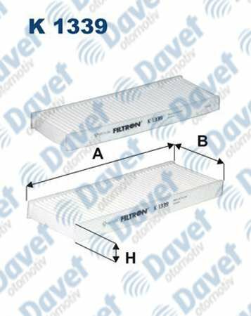 POLEN FILTRESI P301 C ELYSEE EB2M 1.2 VTI 12V DV6DTED 1.6HDI 8V EURO5 MOTOR