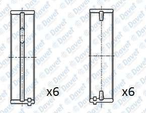 ANA YATAK TRANSPORTER T5 TOUAREG 2.5TDI AXD/AXE/BAC/BLJ/BLK/BNZ/BPC/BPD/BPE