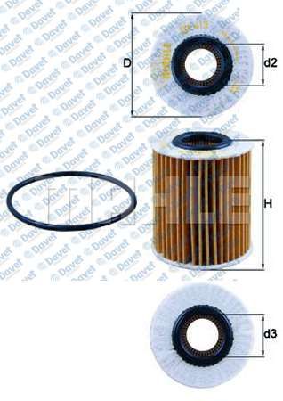 YAG FILTRESI AURIS 07> AVENSIS 05> VERSO 09> RAV4 06> 2.0-2.2 D-4D