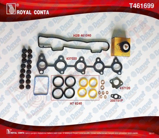UST TAKIM CONTA S.K.C HARIC SKT KECELI-SUBAP LASTIKLI P307-P308-P407-PARTNER TEPEE-PARTNER II-P3008-P207- C4-BERLINGO II-BERLINGO III-C5-C4B7 DS4-EXPERT III-JUMPY III DV61.6 HDI 75.00MM / C3 DV4TED41.4HDI 16V FORD FOCUS 1.6TDCI