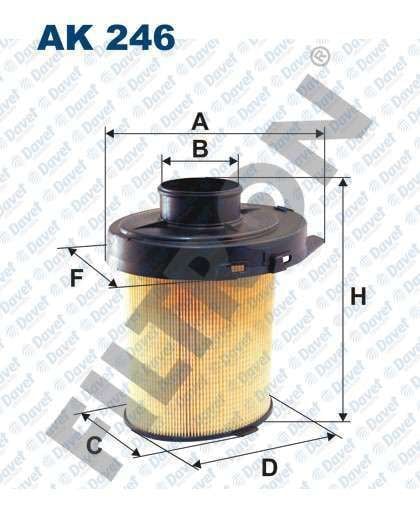 HAVAFILTRESI P106-P205-P205-P309-SAXO-BX-C15-BX-AXTU9/TU1