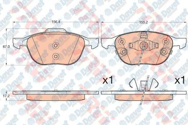ON FREN BALATASI C MAX 15/>. FOCUS III 13/>