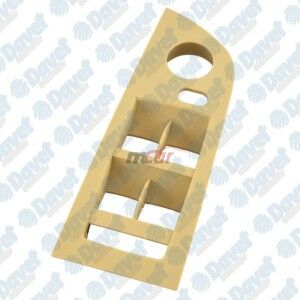 CAM ANAHTAR CERCEVESI SOL BEJ KATLANMAZ TIP E90 - E91 ####