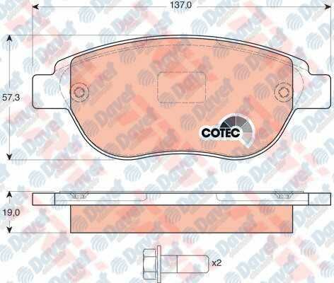 ON FREN BALATASI P207 02/06>P307 08/00>DOBLO 01>PART 04/03>BERLINGO 10/00 >C3 03/02>C4 11/04>XSARA 00>