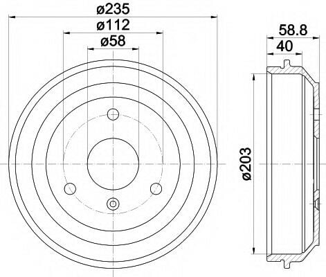 Kampana Arka For Two 451 Smart 2007-13