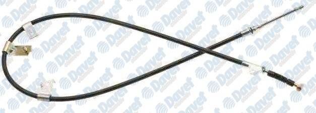 EL FREN TELI ARKA SOL NISSAN MICRA K11E KAMPANA FREN 93-> 1410/1192MM ####