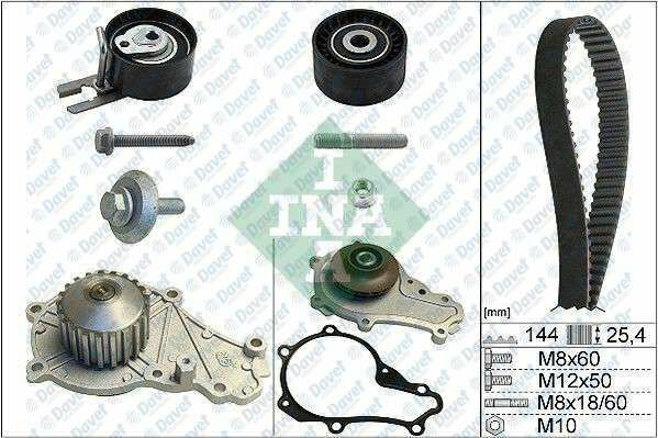 EKSANTRIK KITI DEVIRDAIMLI P206 P207 P307 C1 C2 C3 I II II C3 PLURIEL XSARA II 1.4 HDI 8V FIESTA 1.4TDCI DV4TD