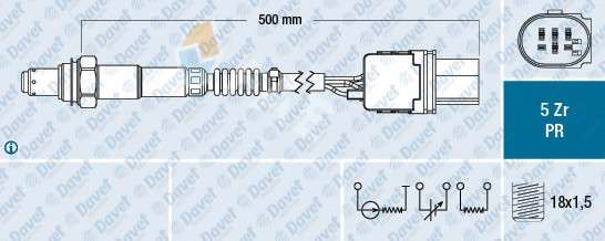 OKSIJEN SENSORU A4-A5-A6-Q5-EXEO 2.0TDI CAGA-CAGB-CAHA 08-> ####