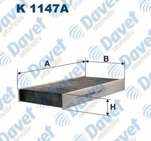 POLEN FILTRESI KARBONLU 407-C5 II-C6 04/04>