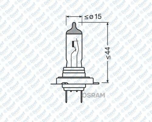 AMPUL 12V H7 55W PX26D FAR 4200K BEYAZ ISIK INTENSE ####