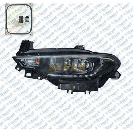 FAR SAG FIAT EGEA 16>20 MOTORLU LED KROM CITALI DRL+PARK