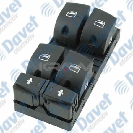 CAM ACMA KAPAMA ANAHTARI DORTLU A6 05>11 Q7 07>15